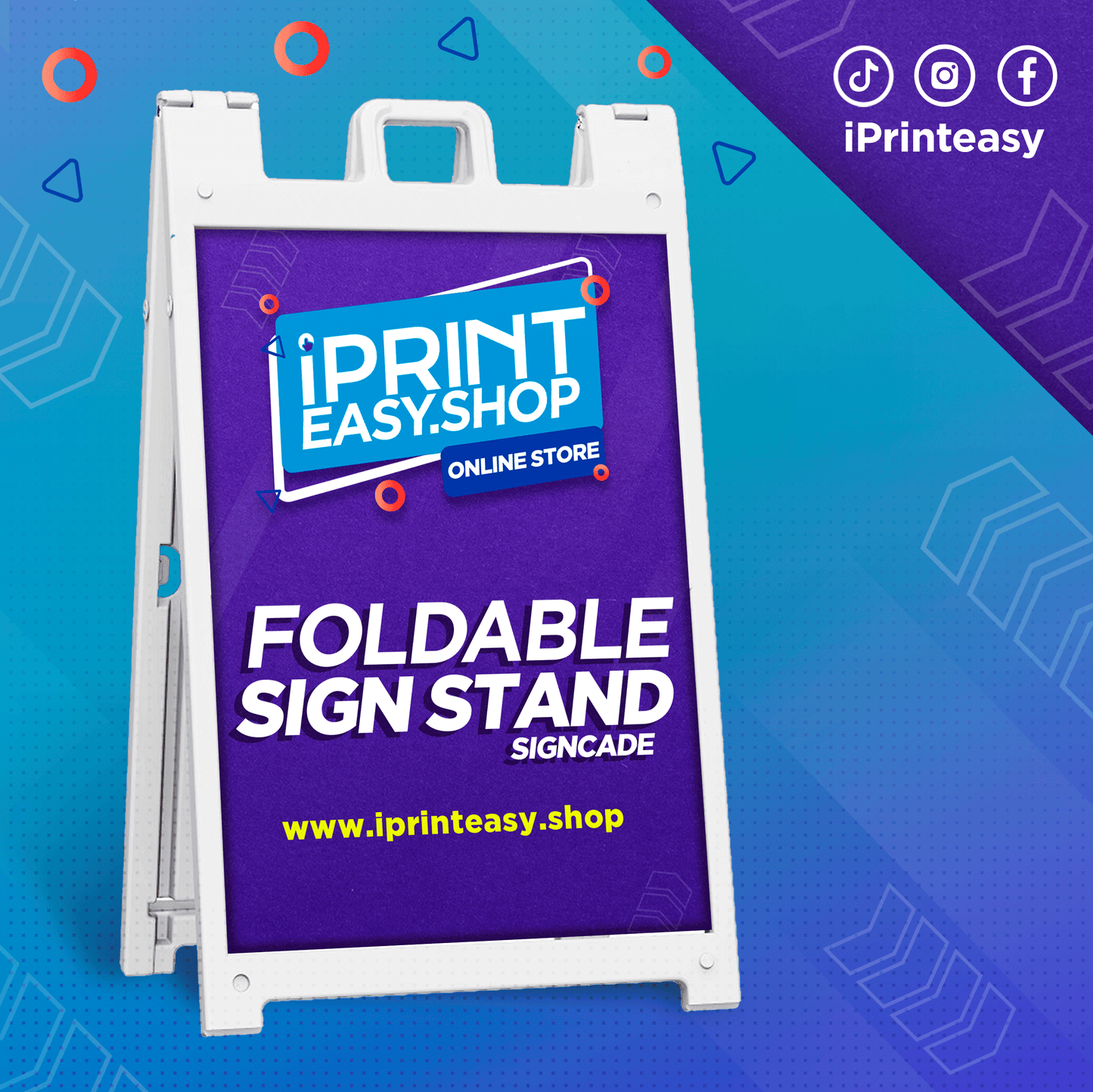 Foldable Sign Stand (B2B)