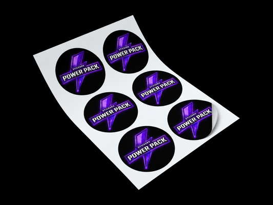 Stickers Económicos para negocios - Subes arte • Eliges tu corte