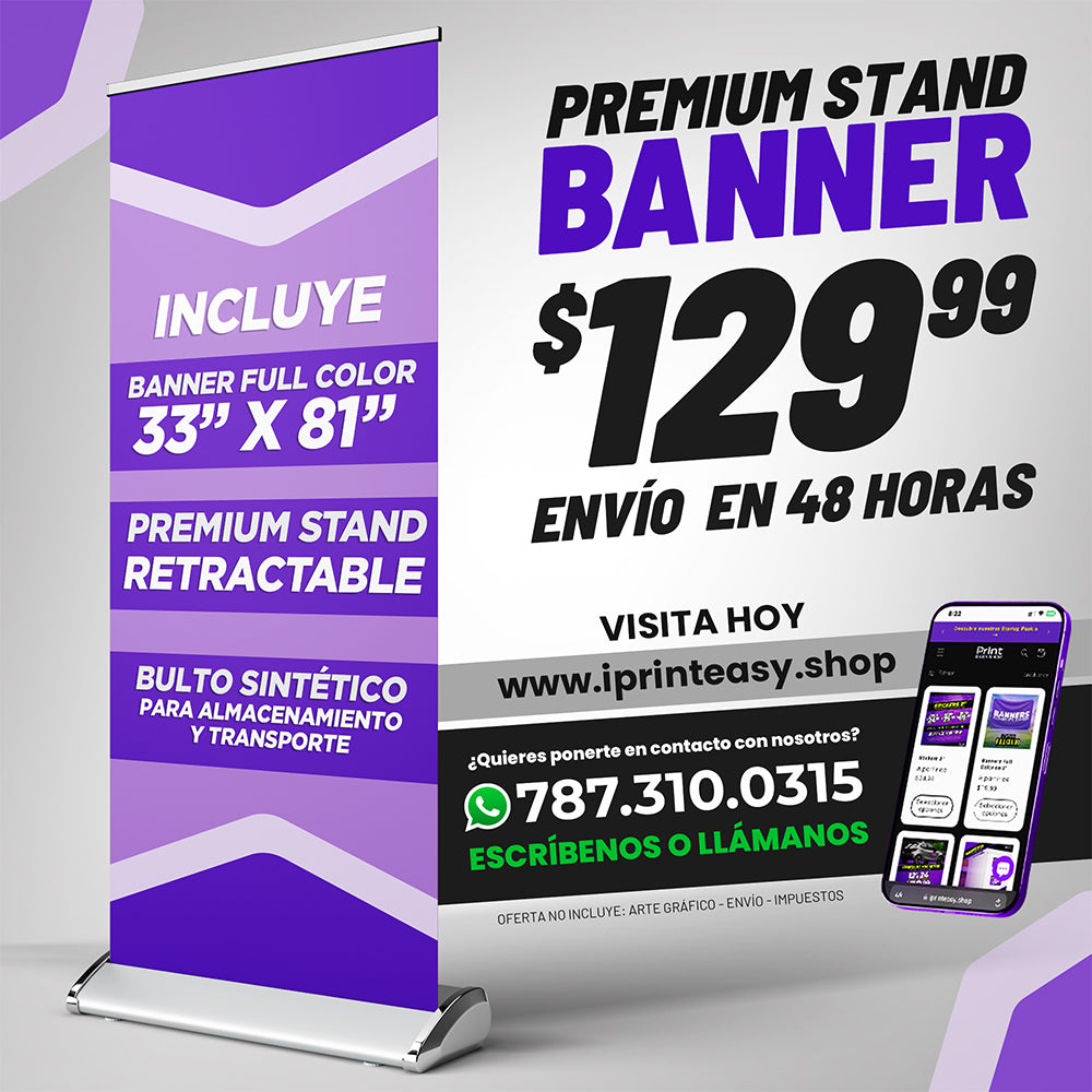 Premium Stand Banner