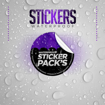 Stickers Waterproof Full Color | Producción 24H