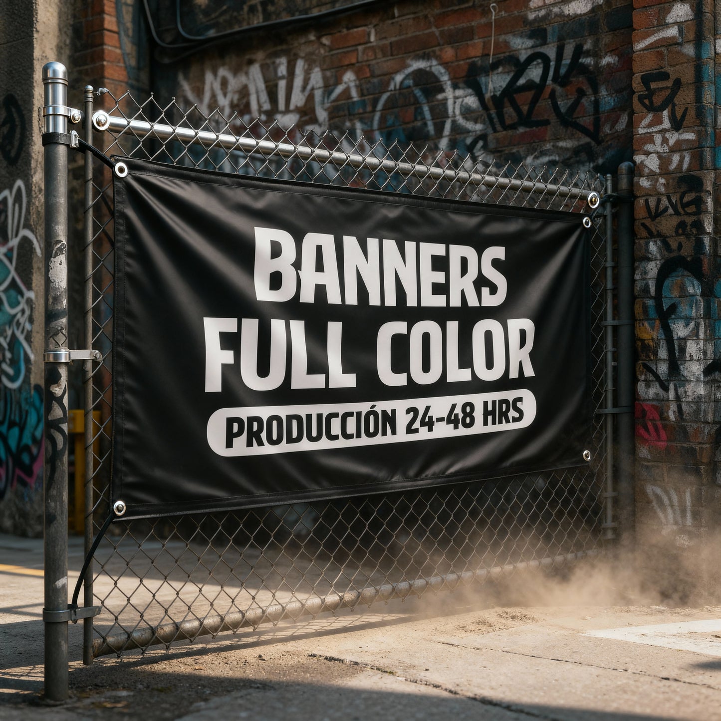 Banners Full Color en Lona 13oz | 24–48 h | Puerto Rico