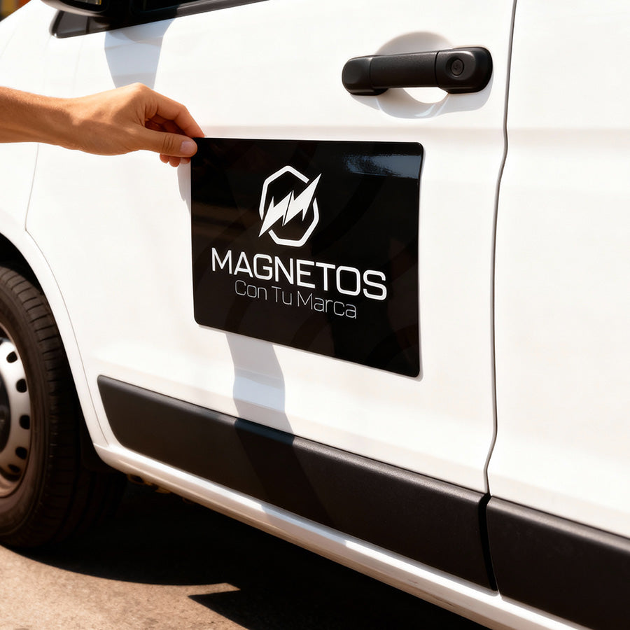 Magnetos para Carro (Par x2) | Brillo UV