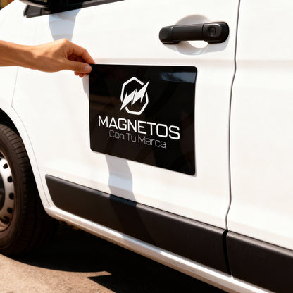 Magnetos para Carro (Par x2) | Brillo UV