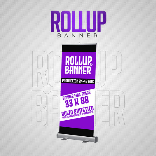 Roll Up Banner | Exhibiciones, Ferias y Eventos Empresariales