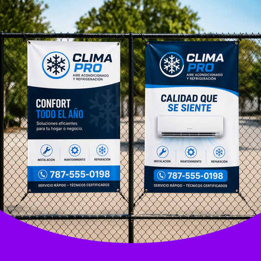 2 Banners 24×48