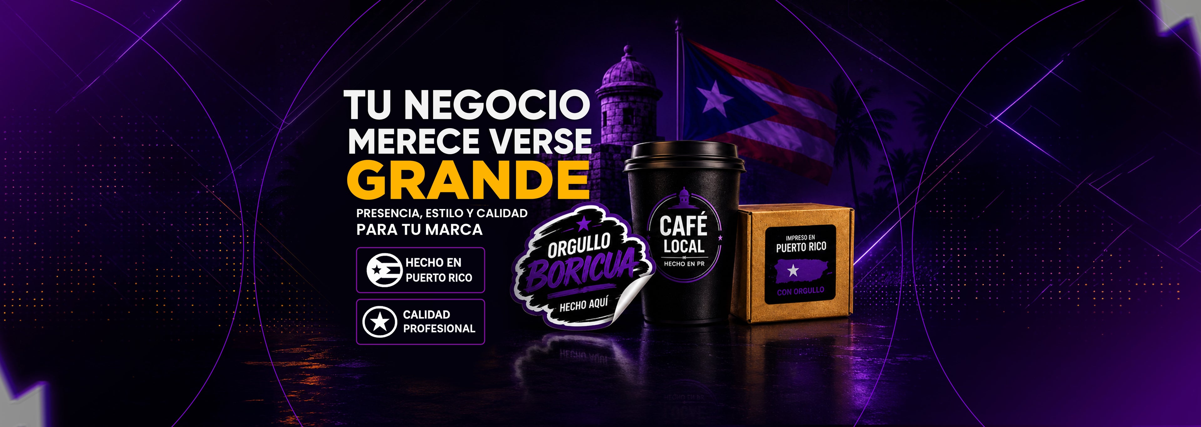 Impresión profesional para tu negocio en Puerto Rico — stickers, packaging y más hecho con orgullo boricua — Print Easy